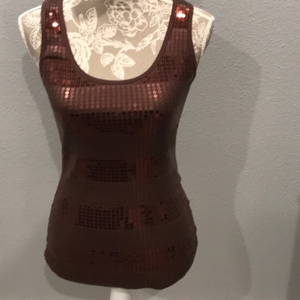 Tank with Sequins